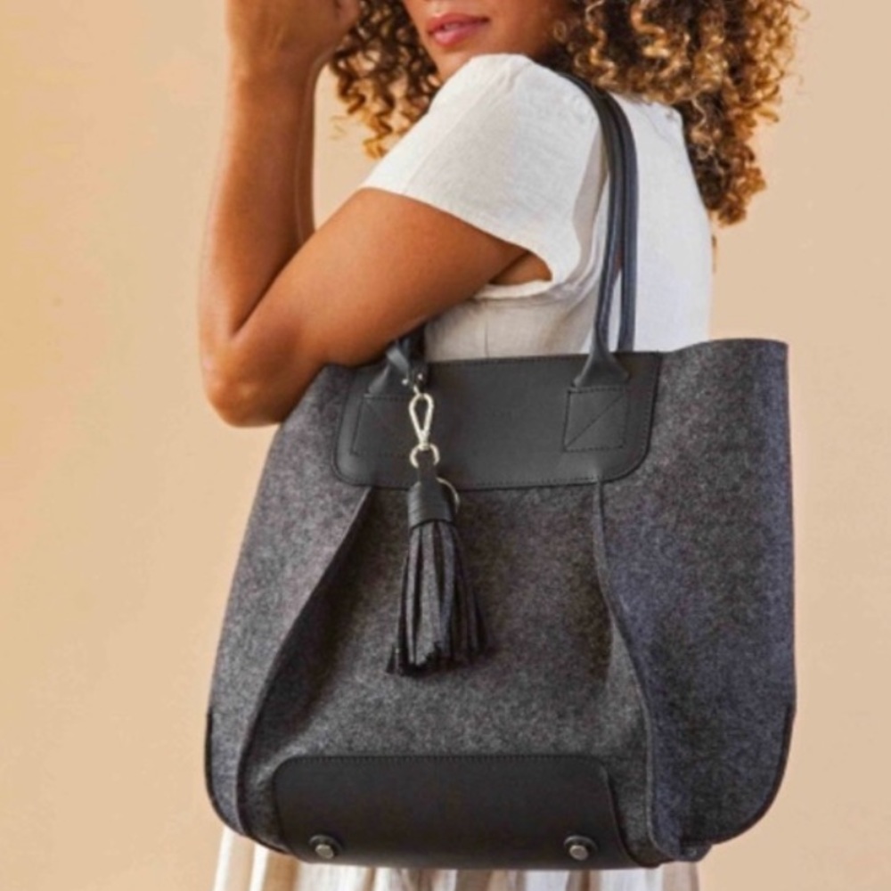 Graf Lantz Frankie Petite should tote- Charcoal
